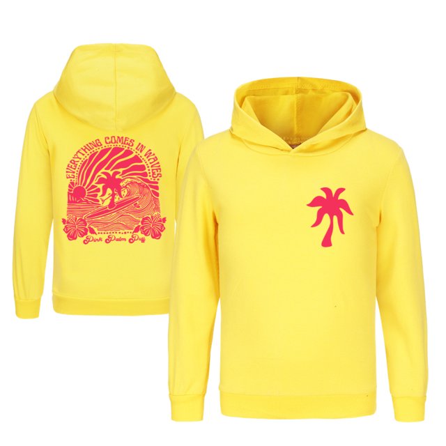 Nouveau Mode Printemps et Automne Sweat à Capuche Imprimé Couchers de Soleil pour Enfants