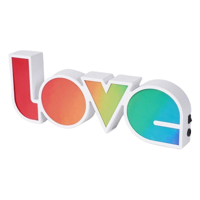 Night Light Mesa Decoración Luces Carta Love Night Luces Para Fiesta Dormitorio Comedor Kearding HA044807-03