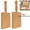 2pcsButter Paddle-B, variant on Beech Wood Butter Paddles Homemade Pasta Board Wooden Gnocchi Cavatelli Garganelli Fettuccine Pasta Cutter Ravioli Moulds