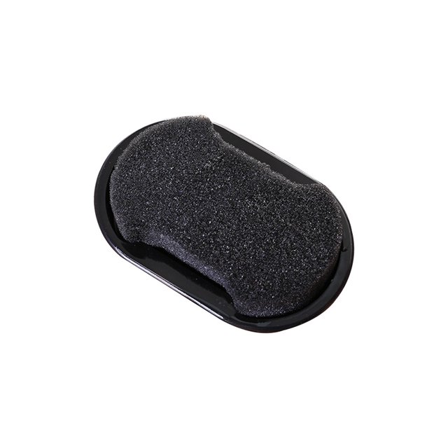 Toystoory Cepillo de esponja para brillo instantáneo de zapatos, depurador de cera para zapatos de piel sintética incoloro de 2 lados para el Suministros de limpieza para el hogar