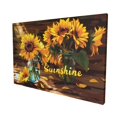 thumbnail image 3 of 16x24 inch Canvas Painting 'Sunshine' Slogan Sunflower Vase Home Decor,Bedroom,Living Room,Garden Painting Decor Accessory,Modern Style 'Sunshine' Slogan Sunflower Vase Decorative Paintings, 3 of 6