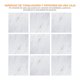 thumbnail image 4 of piso cerámico teralia 55.5 x 55.5 cm blanco tipo mármol caja con 1.54 m2, 4 of 7