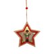 thumbnail image 2 of Adornos colgantes navideños iluminados BLESIY decoración de madera para centro comercial Estrellas de Navidad, 2 of 8