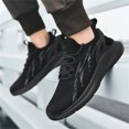 thumbnail image 4 of Eashery Men'S Fashion Mens Slip on Loafers Walking Tennis Shoes Laceless Running Blade Sneakers Mesh Trail Jogging Casual Black 9, 4 of 5