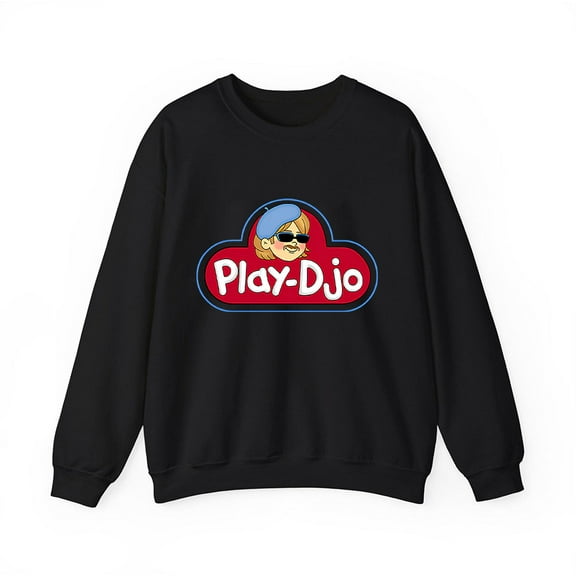 Djo Merch Play Logos Crewneck Sweatshirt Fashion Unisex Men Women Long Sleeve Graphic Top