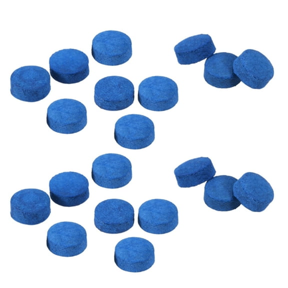 SIEYIO 20 Pcs Billiard Pool Cue Tips Replacement Tips Pool Stick Tips Snooker Cue Tips for Pool Cues and Snooker Durable