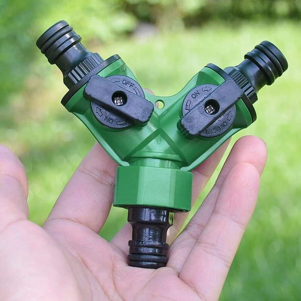 Grifo Con Palanca Doble Grifo Divisor De Manguera Acero Inoxidable