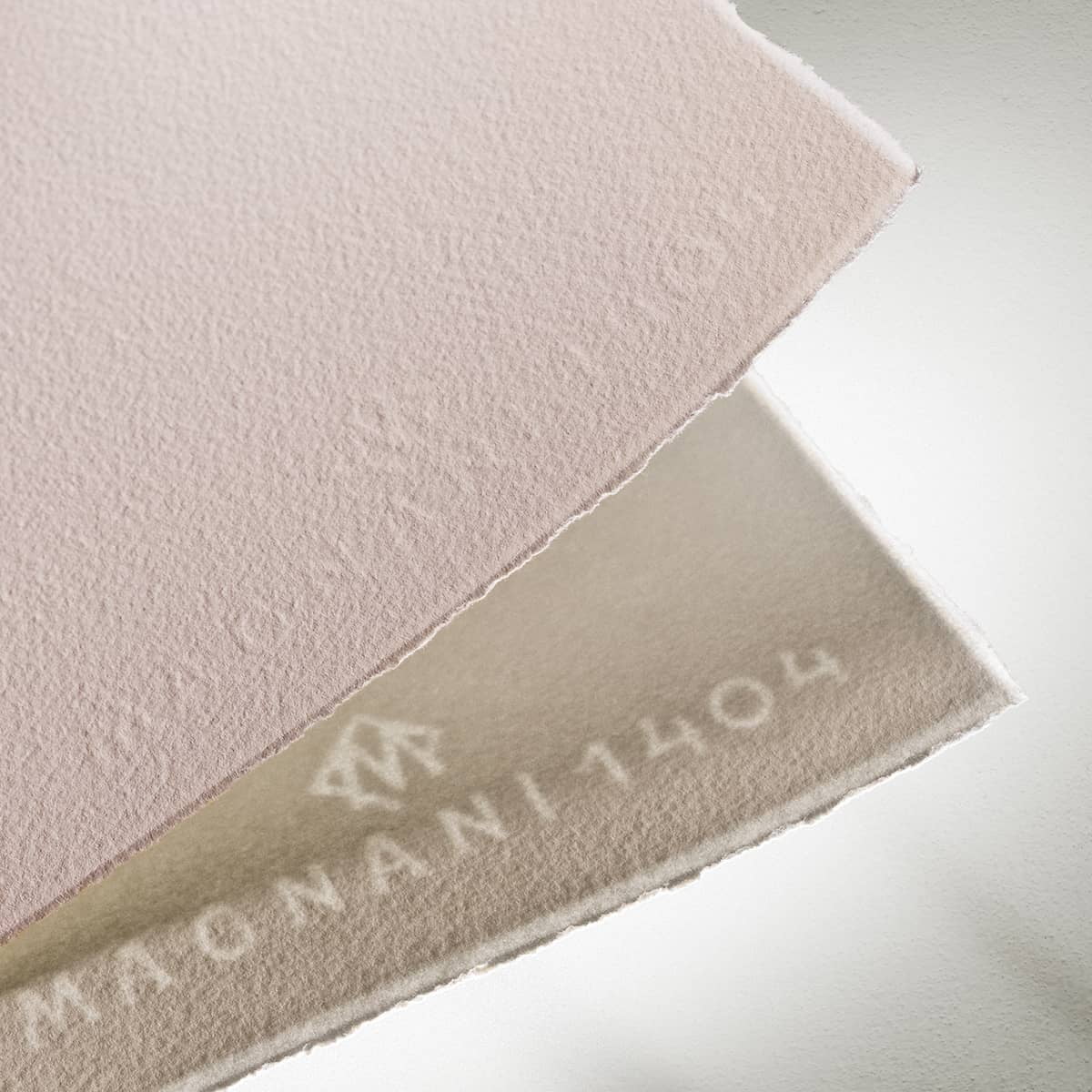 Magnani 1404 Portofino Hot Press 100% Cotton Watercolor Paper Block, 20 Sheets, 7x10" , 140 lb, Acid-Free, UV Resistant, Vegan Sized Water Color Paper for Artists, Made in Italy