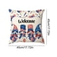 thumbnail image 3 of Funda de almohada de lino del Día de la Independencia, diseño de letras de bandera patriótica, funda de cojín de sofá de 45x45cm, funda de almohada decorativa de oficina, regalo festivo de, 3 of 6