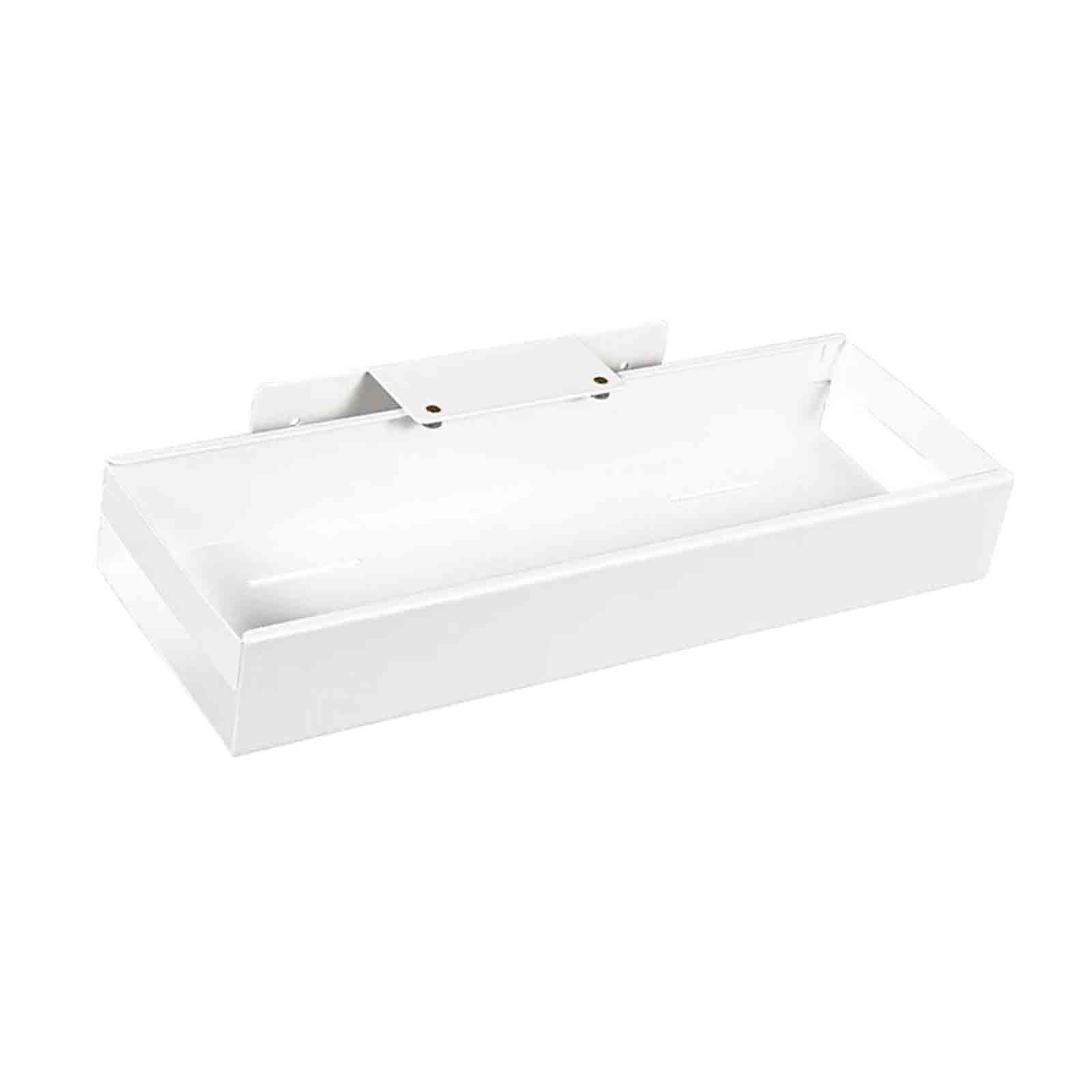Fiocias Sliding Drawer Pantry Storage Shelf Pull Out Cabinet Organizer, under Sink Rack white small