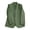 Army Green, variant on Womens Casual Blazer Open Front Long Sleeve Turndown Collar Solid Button Work Office Blazer Tops