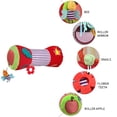 thumbnail image 1 of Rodillo para gatear para bebés, almohada rodante de peluche suave, juguete de fitness para bebés, 1 of 7