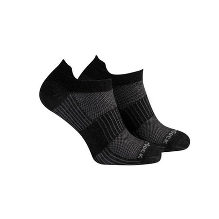 

WRIGHTSOCK Wrightsock Unisex Coolmesh II Tab Socks Black Marl - 803.5301