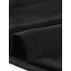 thumbnail image 5 of Gabardina para Mujer con Solapa Abrido de Gamuza Sintético con Doble Botonadura Negro S, 5 of 5