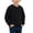 Black, variant on LTTVQM Boys' Crewneck Pullover Sweatshirt Solid Color Long Sleeve Casual Top Comfortable School Daily Wear Shirt Green 9-10Years