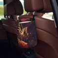 thumbnail image 5 of Naloa Butterfly Sitting on a Flower Car Trash Can Garbage Car Accessories Trash Can Car Waste Bin for for Driver and Passenger Any Vehicle, 5 of 7