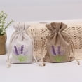thumbnail image 4 of Sonducket Bolsa de joyería de 50 Uds., bolsa de lino con cordón, regalos, adornos, bolsas de embalaje de joyería redondas suaves, accesorios Ropa, zapatos y accesorios Miscelánea, 4 of 6