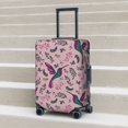 thumbnail image 5 of Travel Luggage Cover Protector - Traditional Hummingbird Print Anti-Scratch Suitcase Covers Fits 18-32 Inch Luggage, 5 of 5