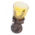 thumbnail image 1 of Glass Goblet Drinking Cup, Resin Base Corrosion Proof 3D One Hand Claw Glass Goblet Unique  For Kitchen, 1 of 8