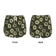 thumbnail image 5 of Picia Sunflowers Pattern Women's 2 in 1 Athletic Running Shorts High Waisted Workout Casual Gym Sweat Shorts with Comfy Liner Zipper Pockets-XX-Large, 5 of 9