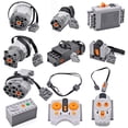 thumbnail image 2 of MOC, funciones de potencia de alta tecnología, servomotor, interruptor de polaridad, juego de luces, receptor de Control remoto de velocidad IR, caja de batería, Juguetes DIY Tan Jianjun  unisex, 2 of 2