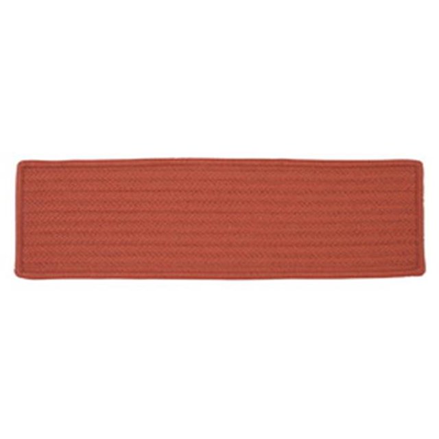 Colonial Mills H104A008X028S Simply Home Solid - Terracotta Stair Tread - set 13