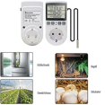 thumbnail image 5 of Regulador de temperatura Ketotek de 230 V con sensor, termostato digital con temporizador, termostato, interruptor de temporización para invernaderos, acuarios H, 5 of 5