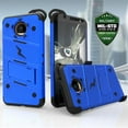 thumbnail image 3 of Motorola Moto Z Case, Zizo [Bolt Series] with FREE [Moto Z Screen Protector] Kickstand [Military Grade Drop Tested] Holster Belt Clip- Motorola Moto Z, 3 of 7