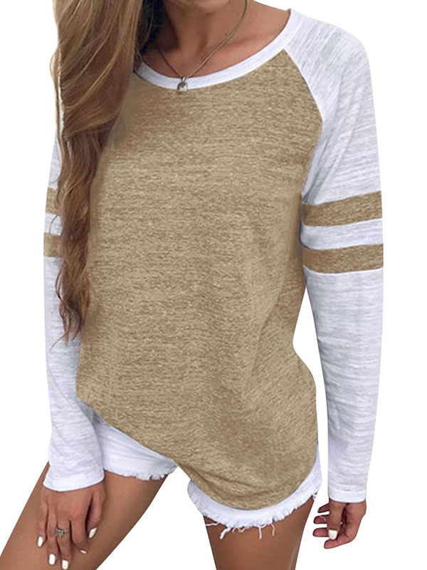 ladies khaki sweatshirt