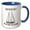 Blue/White, variant on 3drose, Classic Sailboat for Sailing Newport, Rhode Island., 11oz Magic Transforming Mug