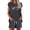 Dark Gray, variant on MuXiKeJi Clothes Womens Two Piece Lounge Sets Polka Dot Print Drop Shoulder Oversized Pullover Drawstring Shorts Set