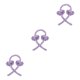 thumbnail image 4 of Guardurnaity Rizos sin calor - Cintas para la cabeza con barra de rizado sin calor - Envoltura de cinta para rizar el cabello sin calor de satén - Type4 NO4, 4 of 6