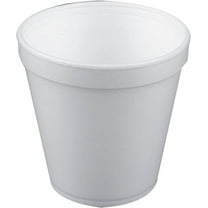 Dart 16MJ20 Foam Containers, Foam, 16oz, White, 25/Bag, 20 Bags/Carton