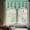 Green, variant on Short Drapes,Valances for Windows,Rod Pocket Scalloped Curtain Valance Lace Panels with Hanging Tassels for Farmhouse Kitchen Bedroom Window Treatments Drape(Light blue 60*16in)from ANMUYUM
