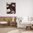 thumbnail image 3 of Stupell Industries Modern Roses & Peonies Botanical & Floral Painting Gallery Wrapped Canvas Print Wall Art, 30 x 40, 3 of 8