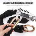 thumbnail image 6 of BIGLUFU Motorcycle 4ft/120cm Heavy Duty Anti-Theft Chain, Hardened Steel, 0.4inch/10mm Thick Cut Proof Chain for Motorbike, Bike, Gate, 6 of 6