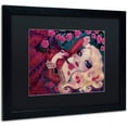 thumbnail image 2 of Trademark Fine Art "Little Briar Rose" Canvas Art by Natasha Wescoat, Black Matte, Black Frame, 2 of 4