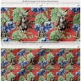 thumbnail image 2 of Soimoi Cotton Voile Fabric Rabbit,Lilac & Pansy Floral Print Sewing Fabric Yard 42 Inch Wide, 2 of 7