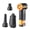 Without Battery, variant on CEORPER Pocket Fan Handheld Powerful 8000mAh Mini Fan Air Blower Rechargeable