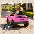 thumbnail image 4 of Lamborghini 12V Ride On Car for Kids, Electric Car with Remote Control, Music Player, Lights, Powered Ride On Toys for 3+ Years Olds Girls Boys, 4 of 7