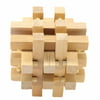 Binmer New 3D Wooden Toys IQ Brain Teaser Adults Educational Kids Puzzles
