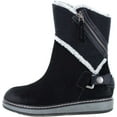 thumbnail image 3 of Womens White Mountain Teague High Top Snow Boots, Black, 3 of 6