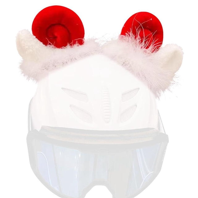 Soidarity Accesorios para casco Casco de felpa Orejas de gato Desmontable Felpa Oreja Decoración Casco Accesorios de estilo Pescar No.1 Soidarity OD015067-01