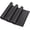 Black 3PC, variant on 1mm Black Eva Foam,Premium Halloween Cosplay EVA Foam Sheet, 1mm to 12mm,49"x13.5",for Cosplay Crafts DIY Projects