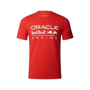 Red Bull Racing F1 Large Front Logo T-Shirt - Flame Scarlet/Grey/Night Sky/White