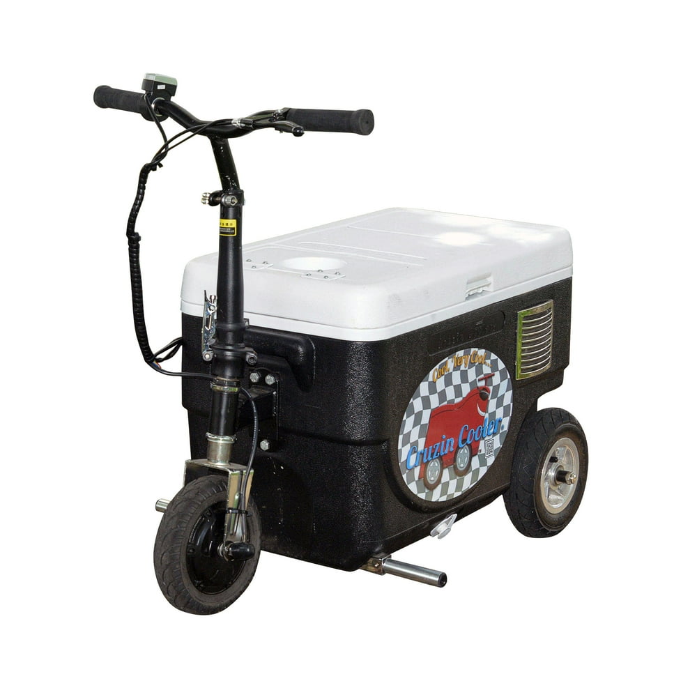 Cruzin Cooler CZHB BASIC Motorized Ice Chest Scooter, 9 MPH Top Speed