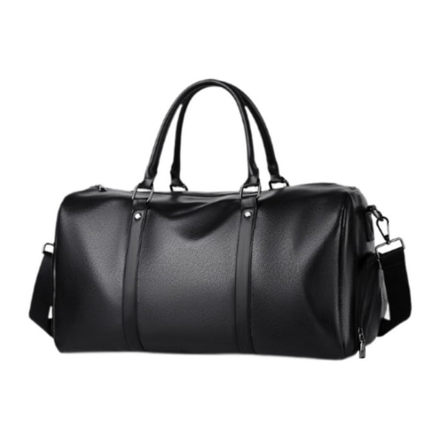 Bolsa de viaje deportiva para gimnasio, para adultos, con correa de hombro ajustable negro