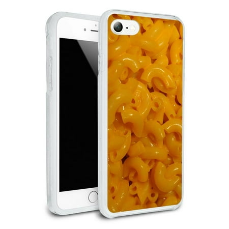 Mac N Cheese - Macaroni and Protective Slim Hybrid Rubber Bumper Case for Apple iPhone