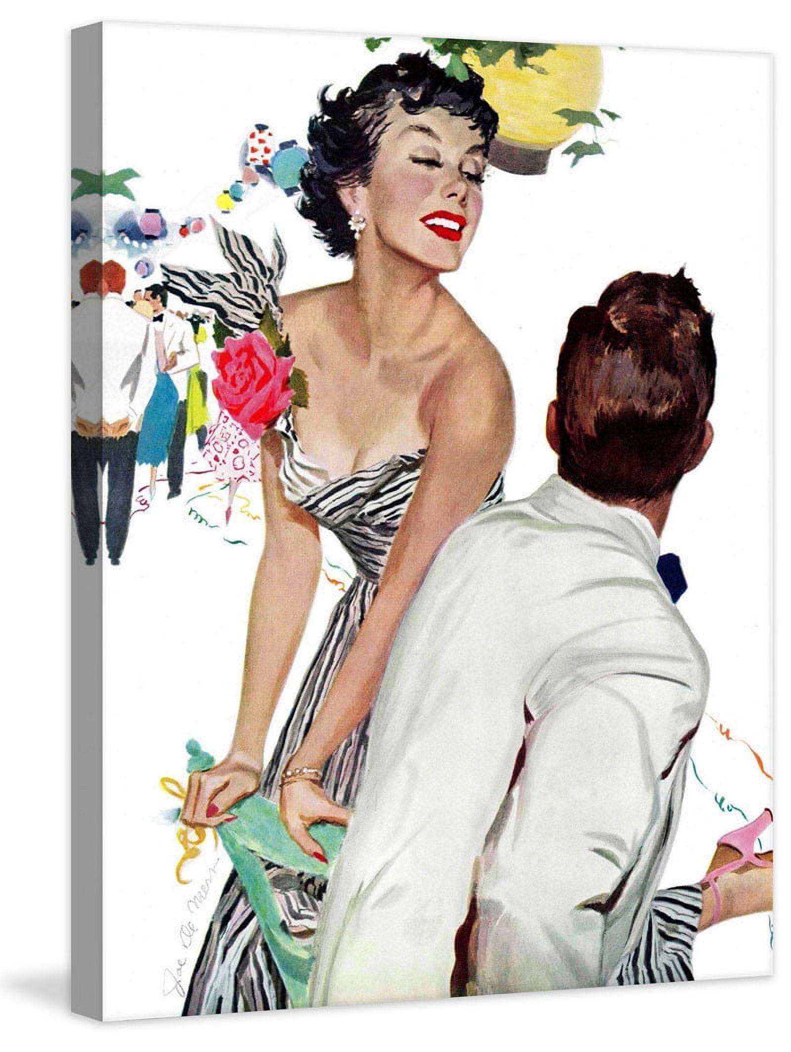 Marmont Hill "I Want a Man" by Joe de Mers Painting Print on Canvas