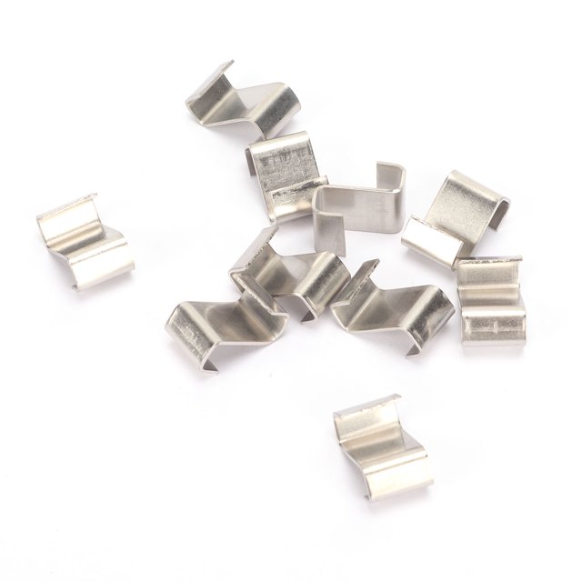 Z Type Spring Clips, Z Glazing Clips Wear 100Pcs For Gardening